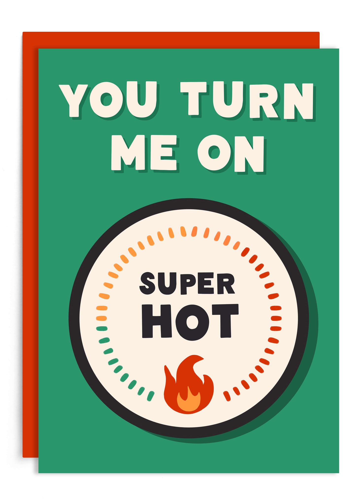 You Turn Me On Love Card | Anniversary Card | Valentine Card