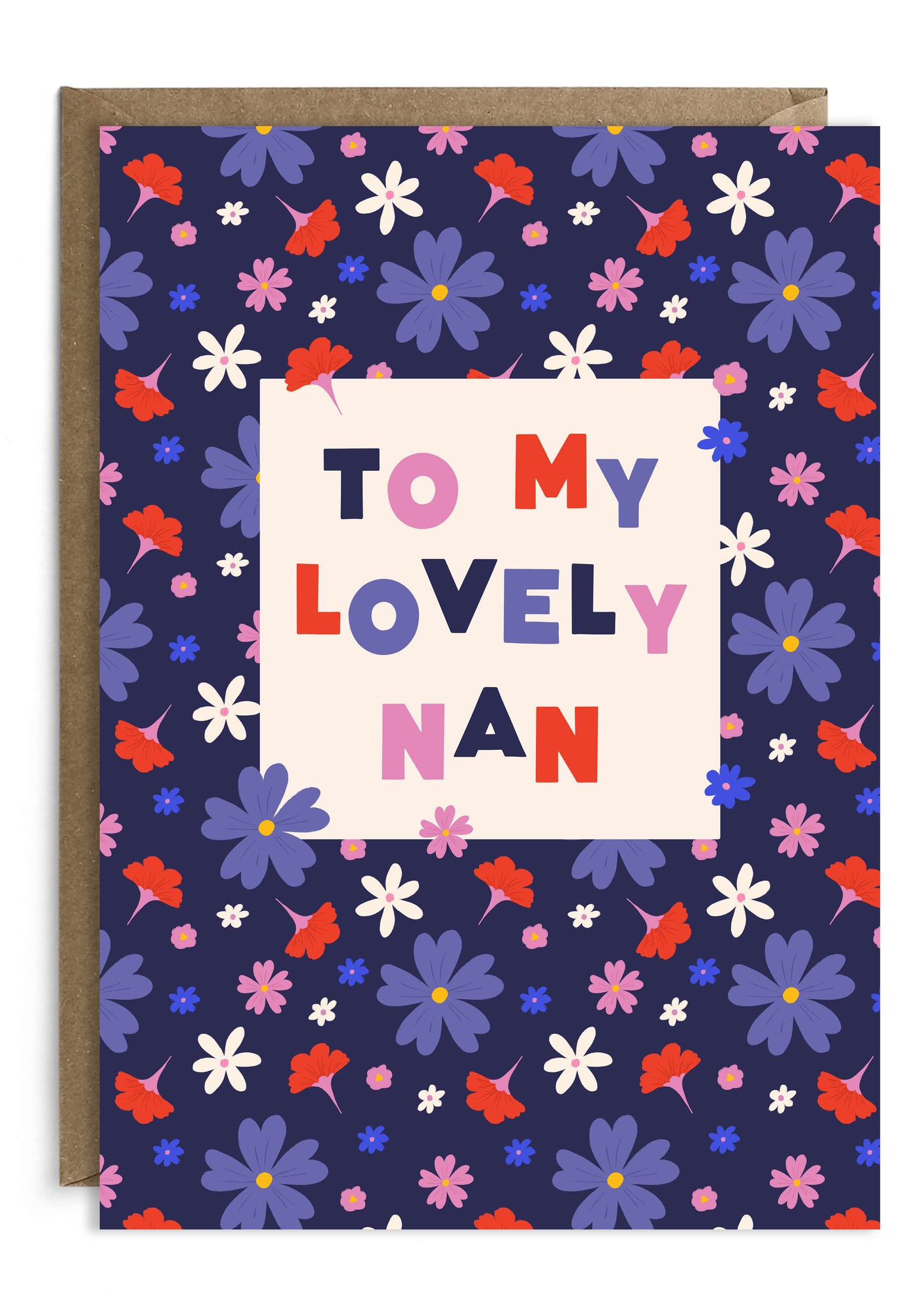 To My Lovely Nan Card | Grandma Card | Grandmother Card
