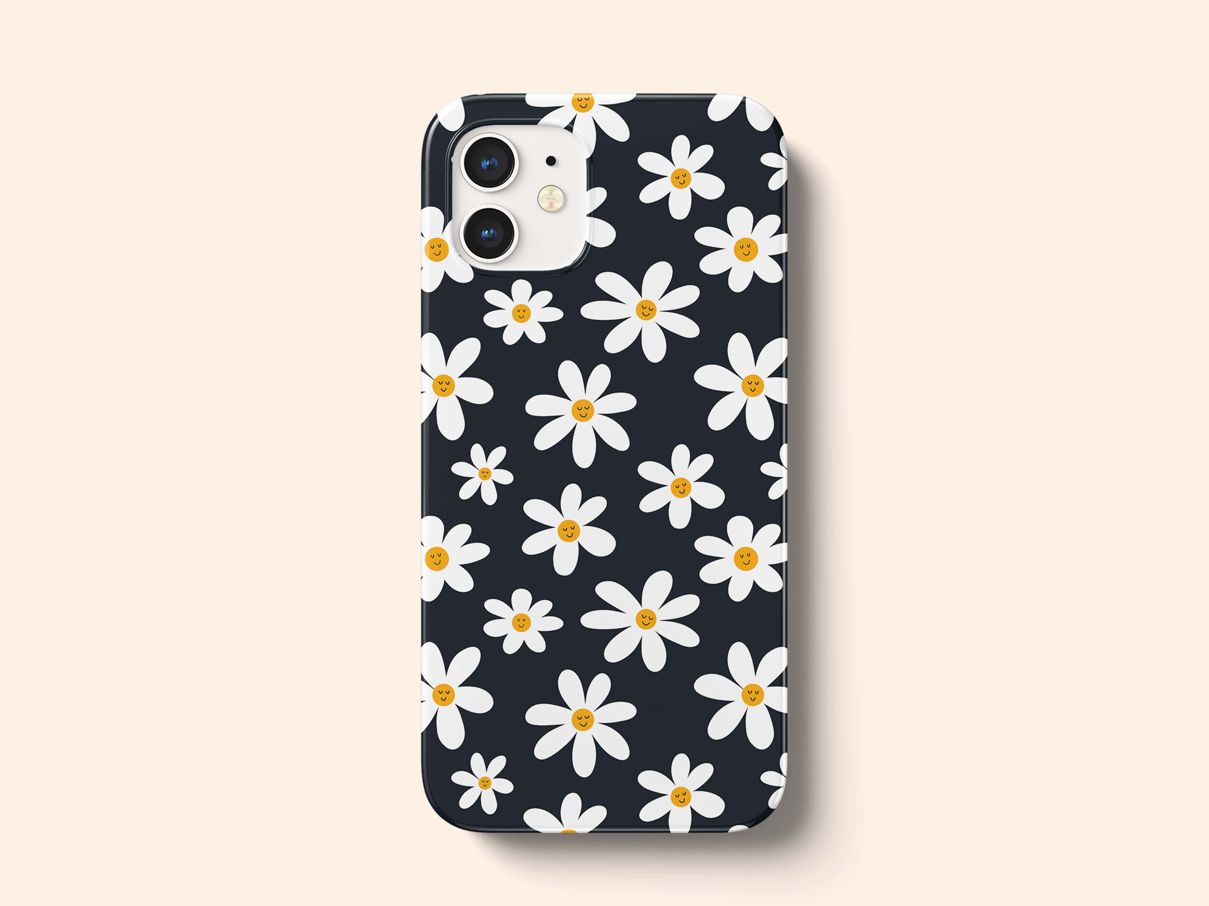 Black Daisies Flowers Tough Phone Case – Tikkled Pink Black Daisies Flowers Tough Phone Case – Tikkled Pink
