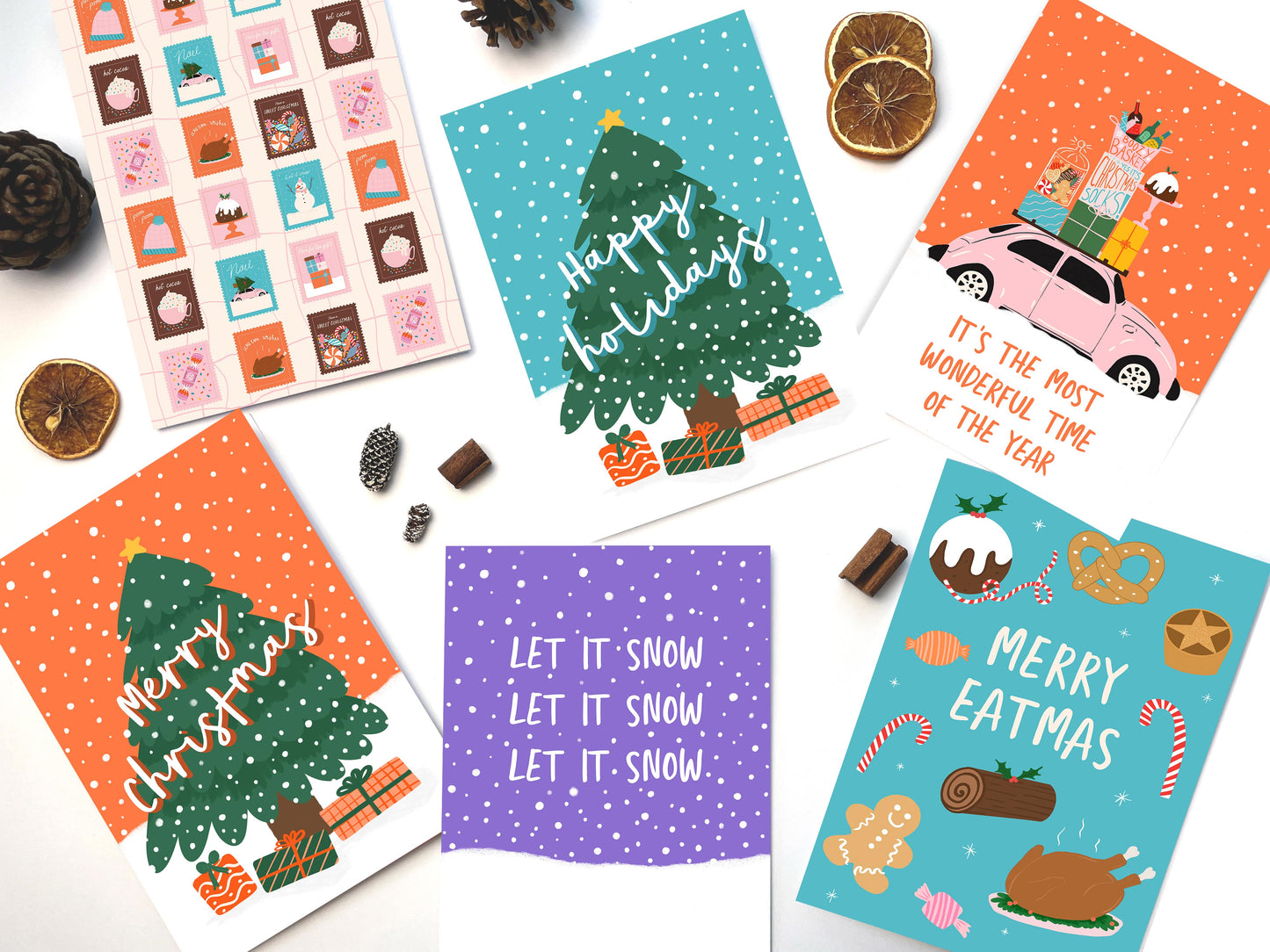 Merry Christmas Card | Holiday Card | Seasonal | Festive