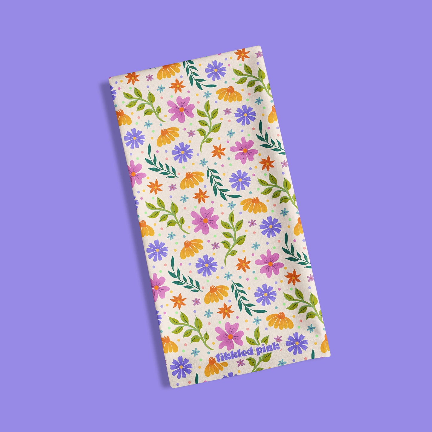 Ditsy Floral Tea Towel | Flowers Kitchen Towel