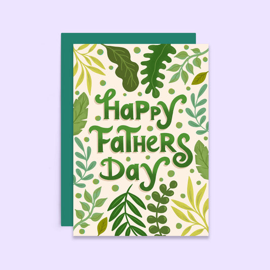 Happy Father's Day Card | Botanical | Plant Dad