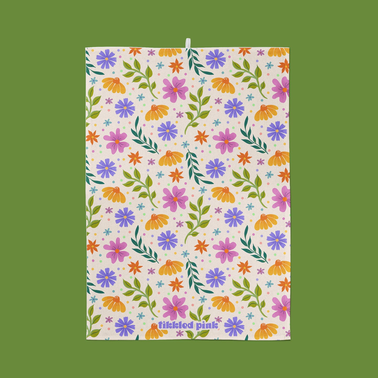 Ditsy Floral Tea Towel | Flowers Kitchen Towel