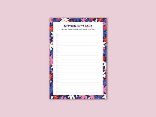 To Do List A5 Notepad