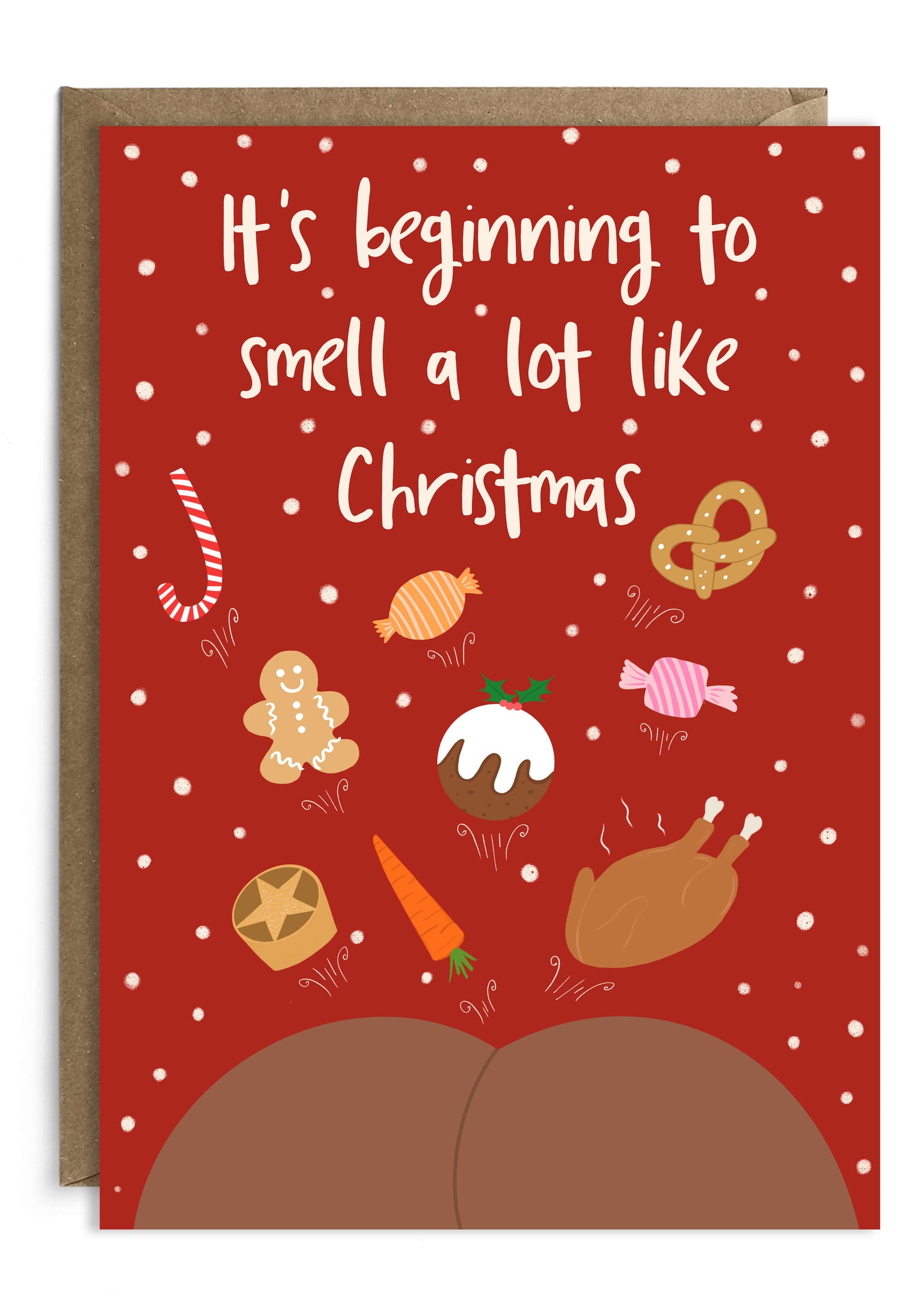 Christmas Farts Funny Christmas Card | Holiday | Seasonal