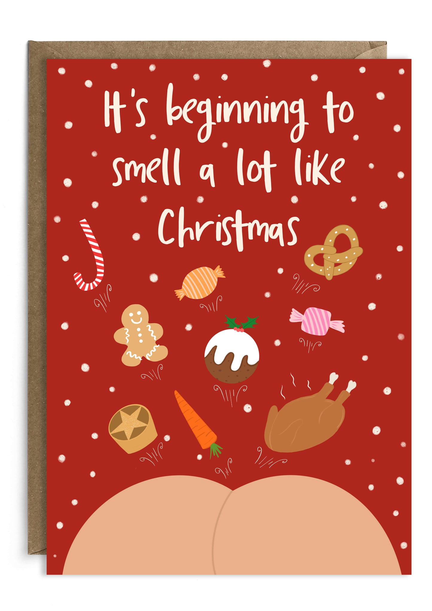 Christmas Farts Funny Christmas Card | Holiday | Seasonal