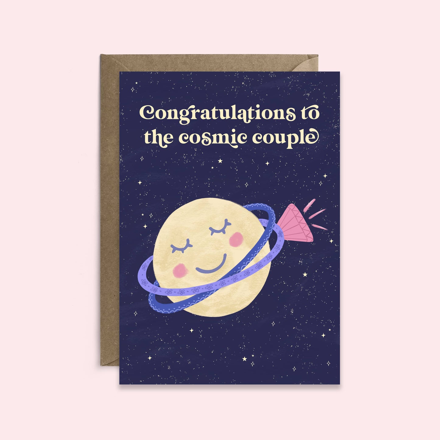 Cosmic Couple | Engagement Card | Wedding Card | Same Sex