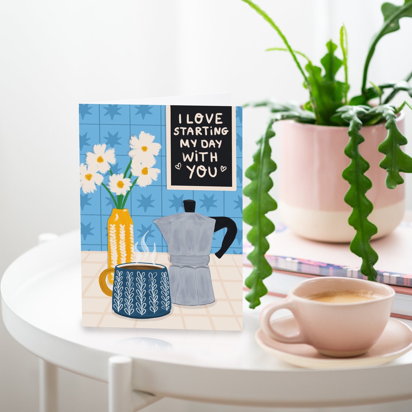 Morning Coffee Love Card | Anniversary | Valentines Day Card