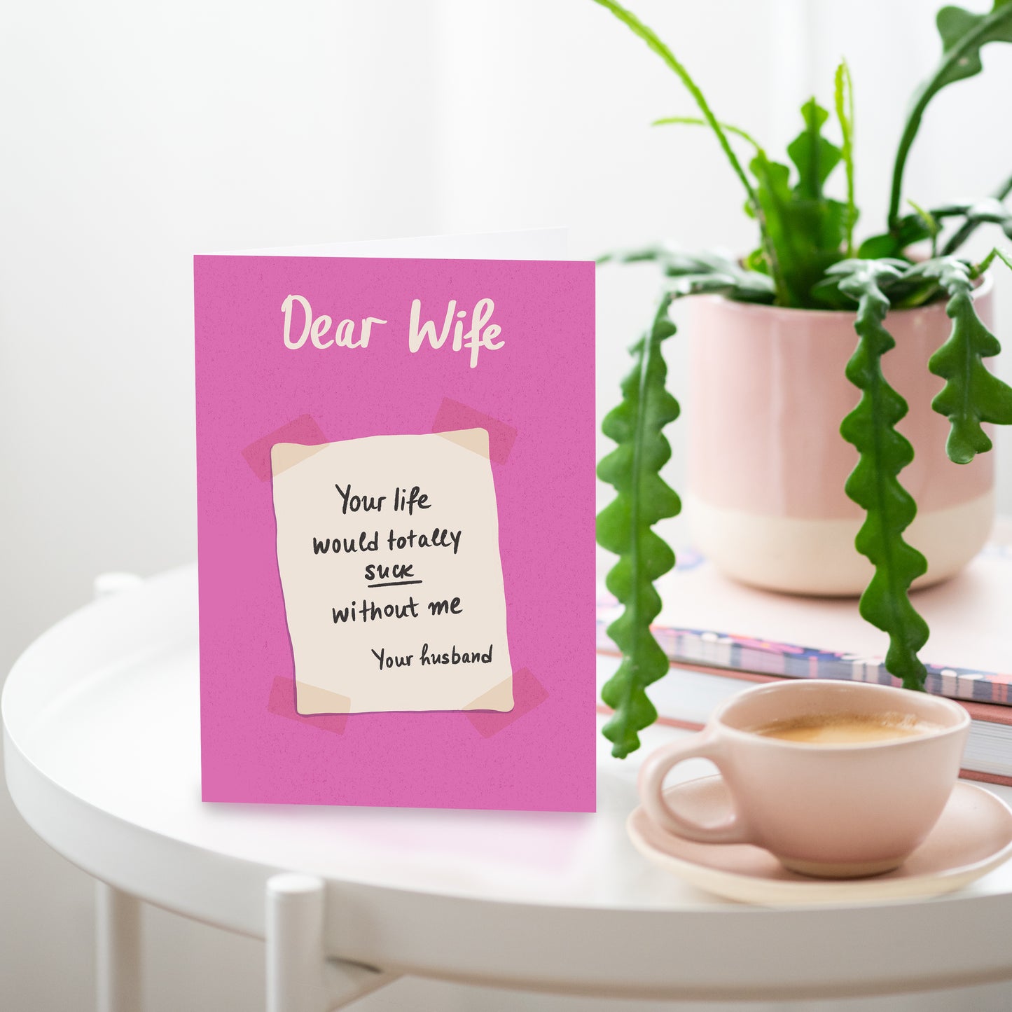 Dear Wife Love Card | Anniversary Card | Valentines Card