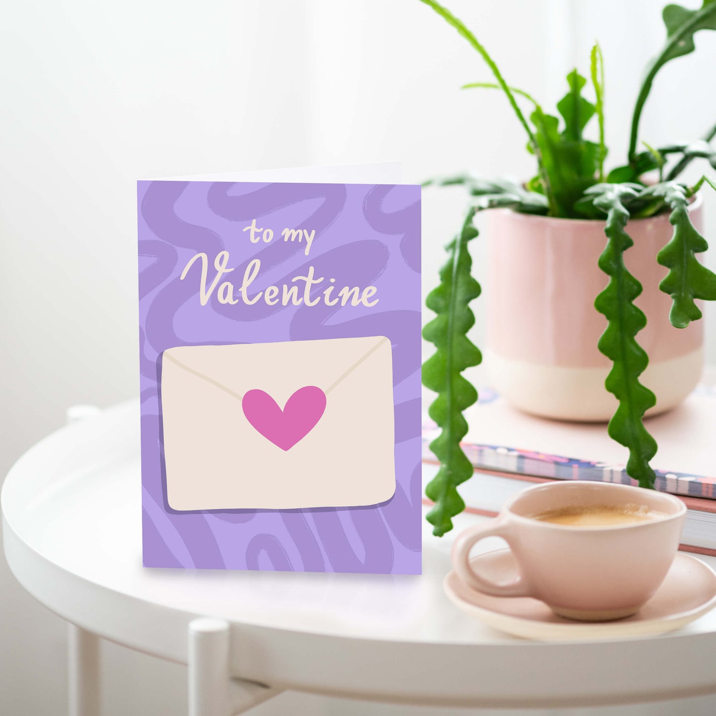 To My Valentine | Romantic Love Letter Valentine's Day Card | Long Distance Love