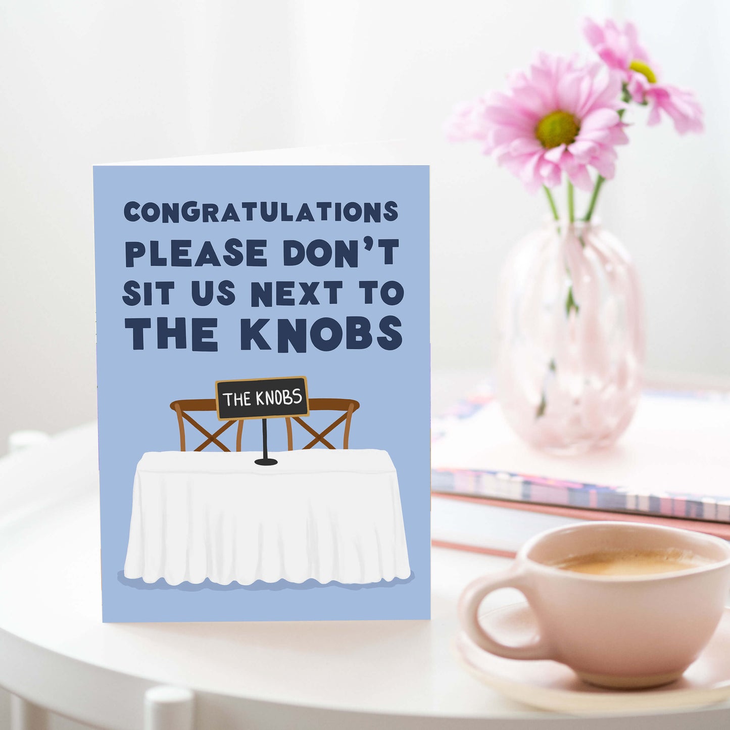 The Knobs Wedding Card | Engagement Card