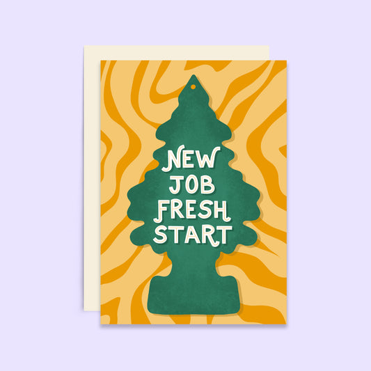 Fresh Start New Job Card | New Job Cards | Funny Cards