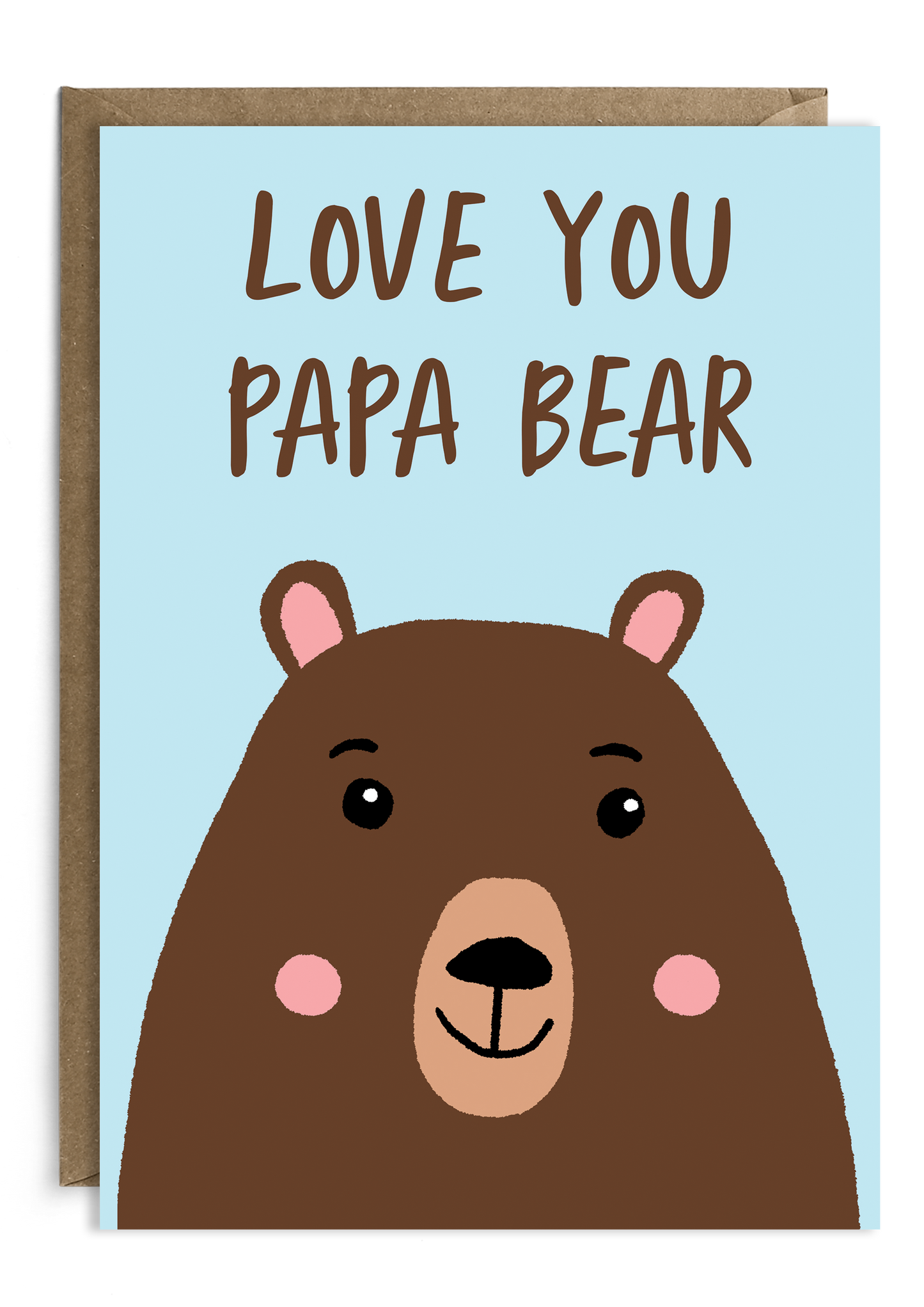 Love You Papa Bear | Father's Day Card | Dad Card