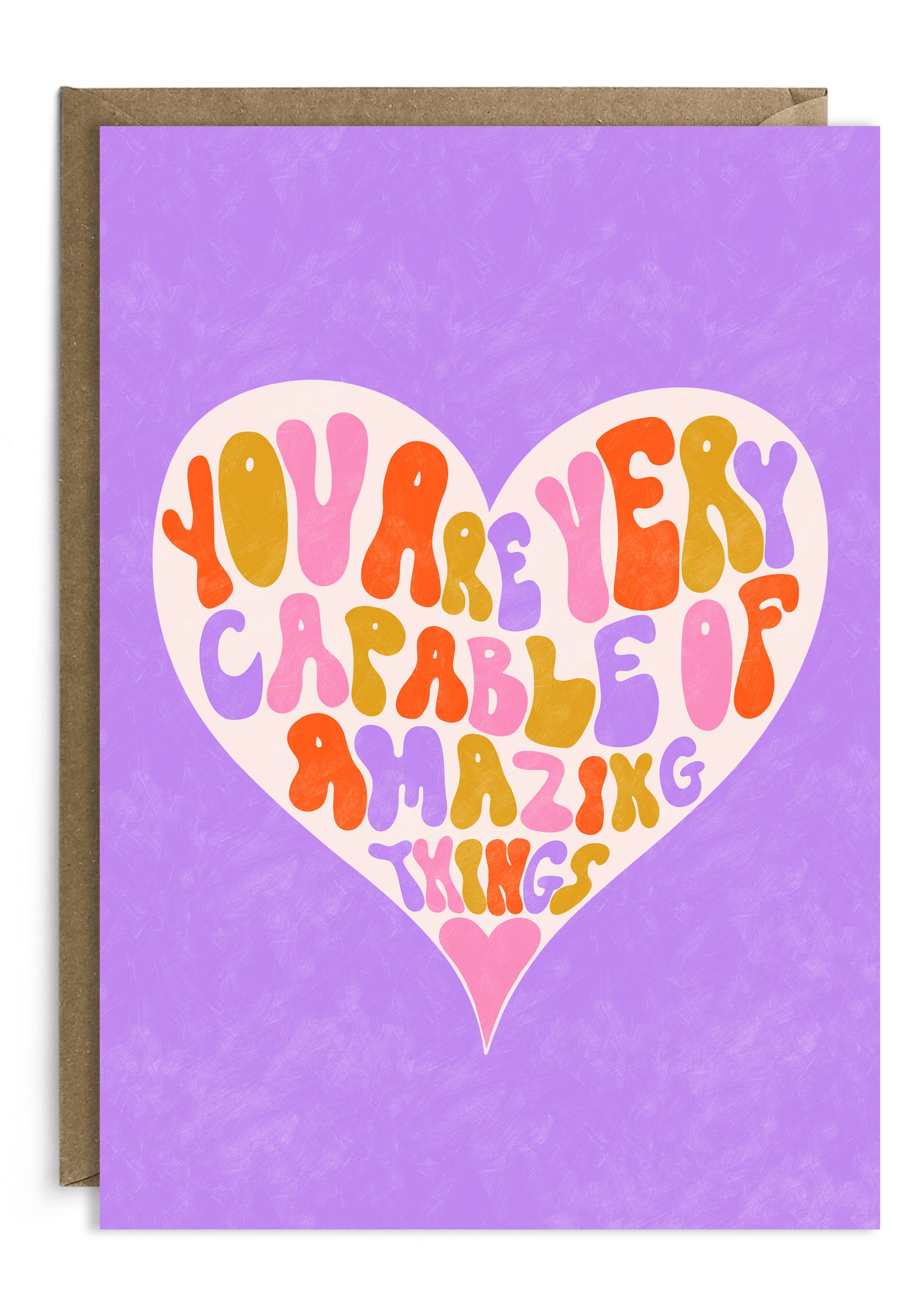 You Are Very Capable of Amazing Things | Good Luck Card | Encouragement Card