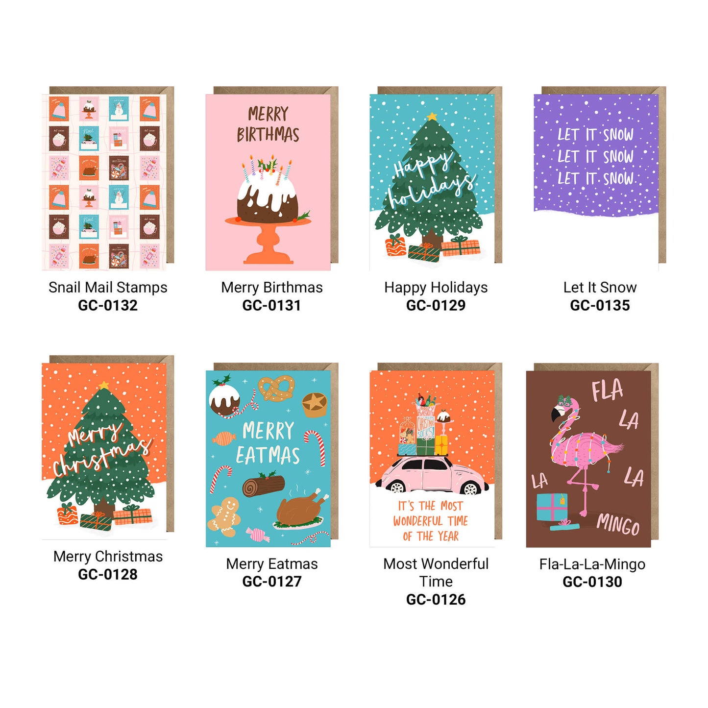 5 Card Christmas Pack