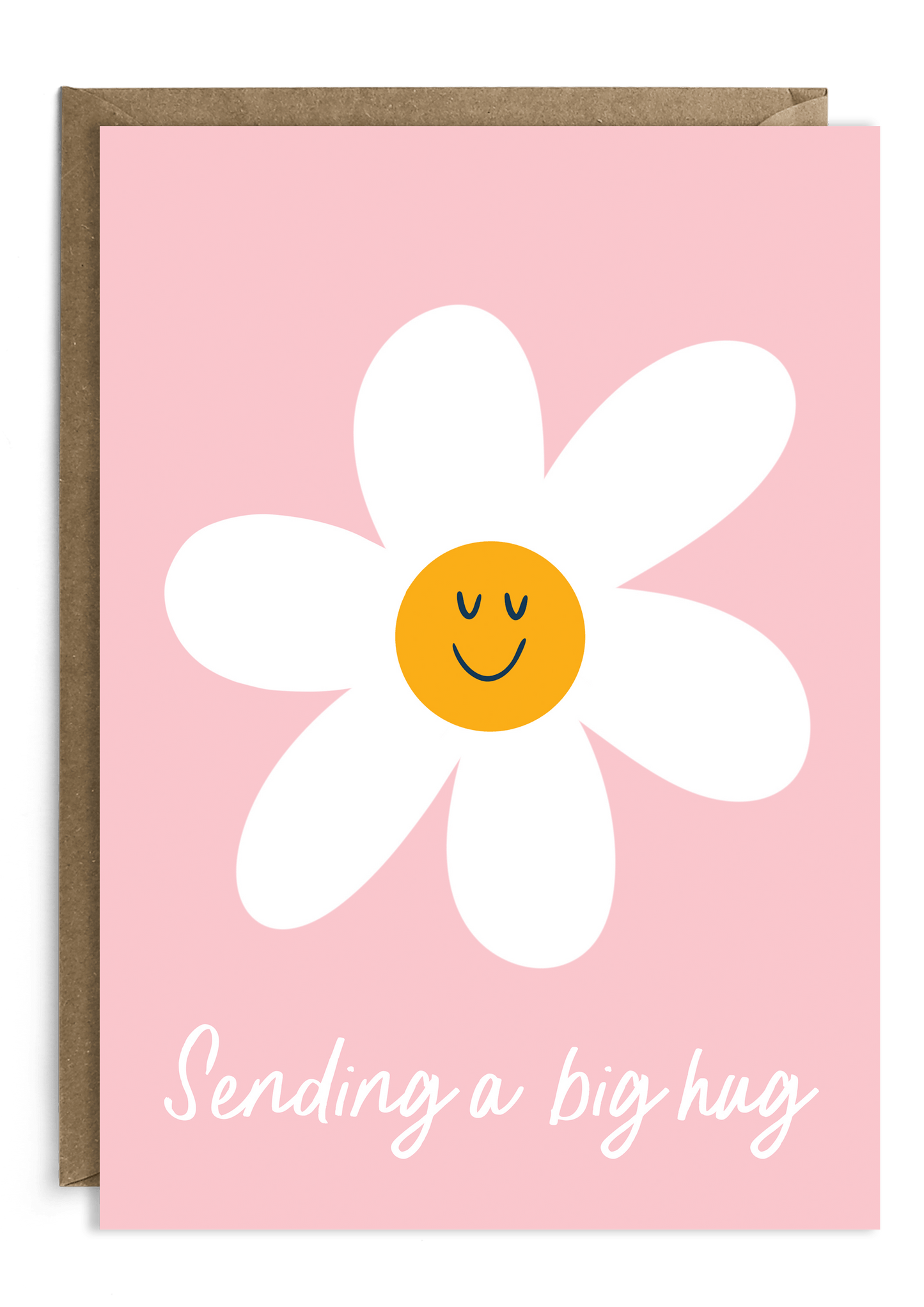 Sending a Big Hug Daisy Card | Floral Thinking of You Card
