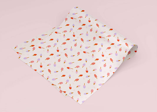 Ice Cream Wrapping Paper