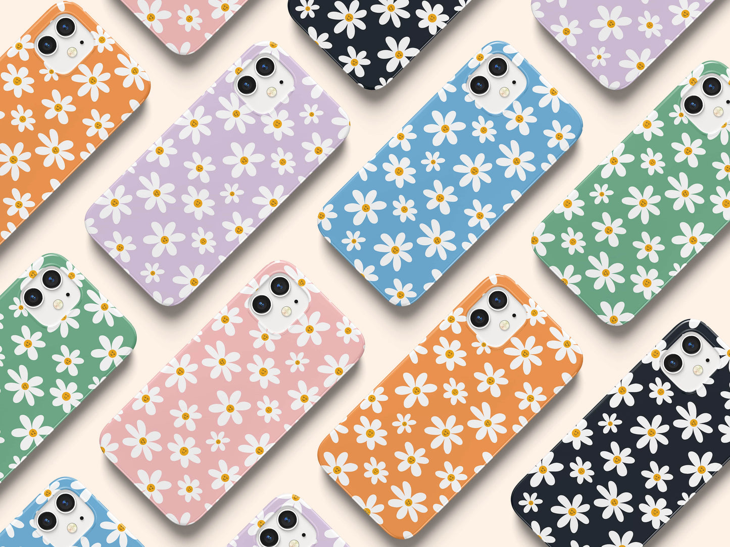 Pink Daisies Flowers Tough Phone Case